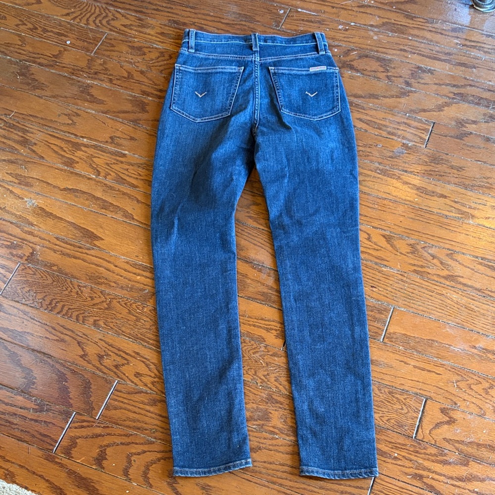 Hudson Jeans Women's High-Rise Straight Leg Jeans - Indigo Blue